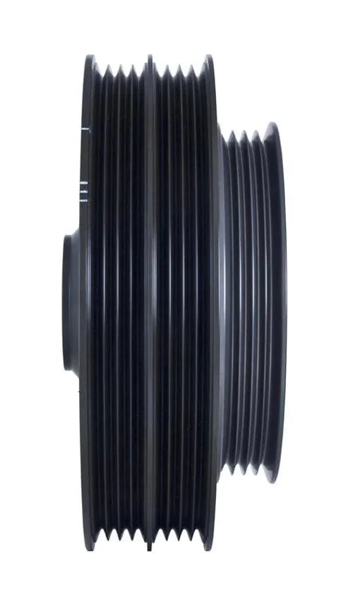 Fluidampr Honda All B Series PS Air / Alt Pulley Steel Internally Balanced Damper - Side View