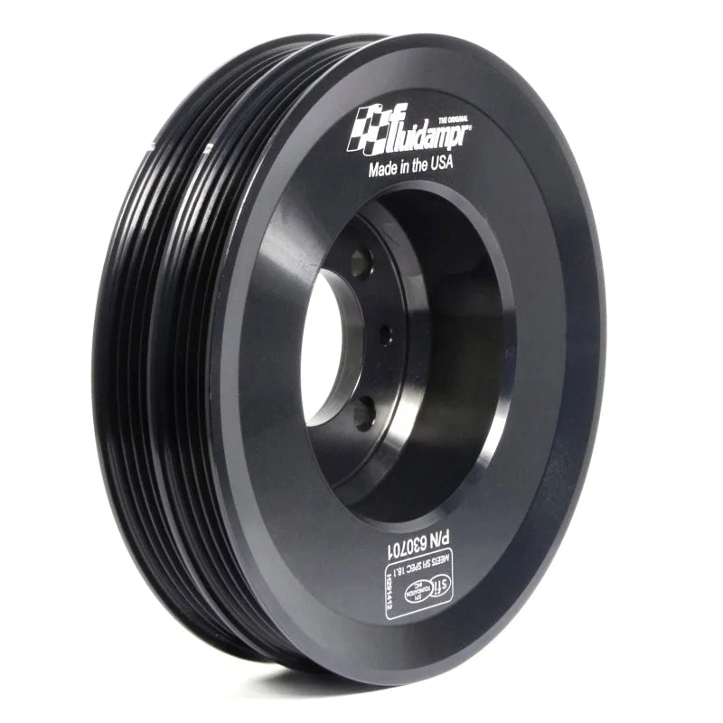 Fluidampr Mitsubishi 4G63/T DSM I-4 Steel Internally Balanced Damper - Side View