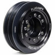 Load image into Gallery viewer, Fluidampr Nissan RB20DET/RB25DET NEO Phase-1 BNR32 GT-R Steel Internally Balanced Damper - Back View