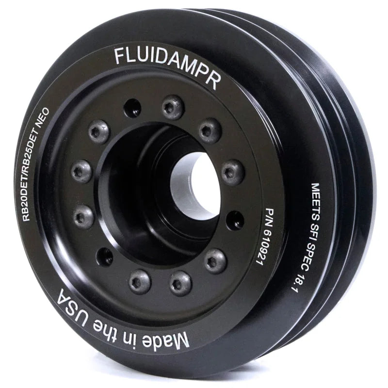 Fluidampr Nissan RB20DET/RB25DET NEO Phase-1 BNR32 GT-R Steel Internally Balanced Damper - Additional View 6
