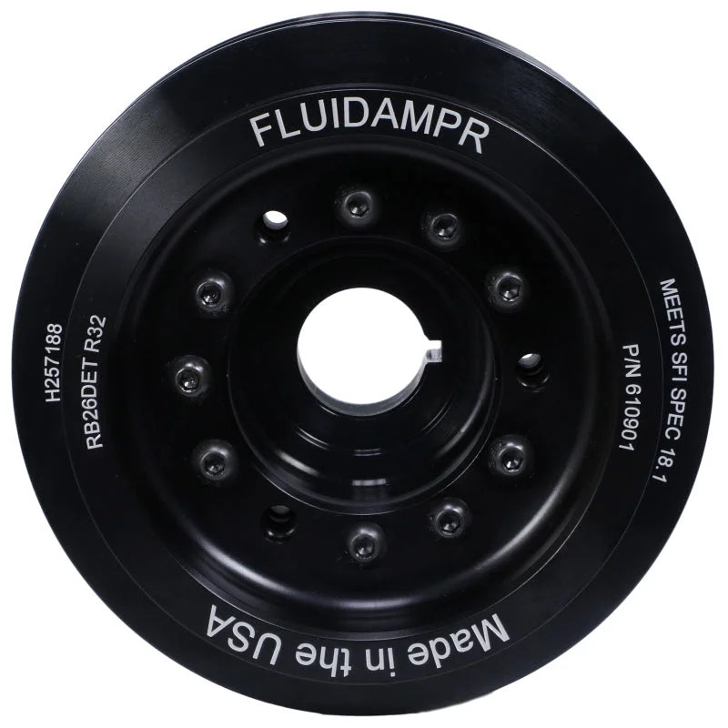 Fluidampr Nissan RB26DET Phase-1 BNR32 GT-R Steel Internally Balanced Damper - Additional View 6