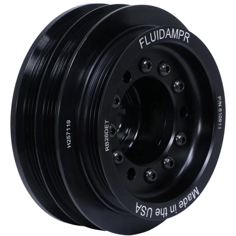 Fluidampr Nissan RB26DET Phase-2 BCNR33 GT-R / BNR-34 GT-R Steel Internally Balanced Damper - Additional View 5