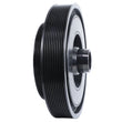 Load image into Gallery viewer, Fluidampr Steel Internally Balanced Damper (11 Percent OD) fits 2015-2021 Dodge Hellcat 6.2L Supercharged - Back View