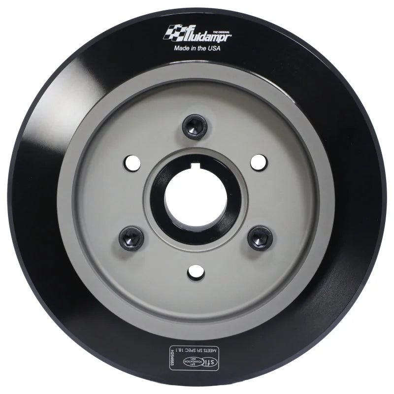 Fluidampr Toyota 2JZ I-6 Steel Internally Balanced Damper - Back View