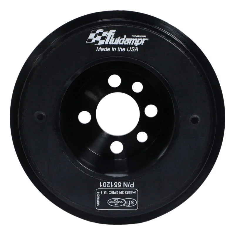 Fluidampr VW 2000-2005 1.8L Turbo Motor (4 bolt hole mounting) Steel Internally Balanced Damper - Additional View 10