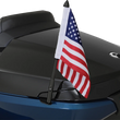 Load image into Gallery viewer, Folding Flag Pole - Left - Black - Can-Am RT/F3 Show Chrome - Side View