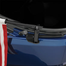 Load image into Gallery viewer, Folding Flag Pole - Left - Black - Can-Am RT/F3 Show Chrome - Installation View
