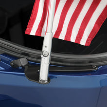 Load image into Gallery viewer, Folding Flag Pole - Left - Chrome - Can-Am RT Show Chrome - Back View