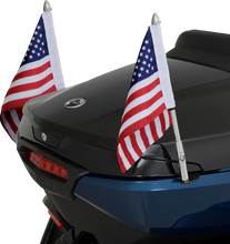 Load image into Gallery viewer, Folding Flag Pole - Left - Chrome - Can-Am RT Show Chrome - Additional View 6