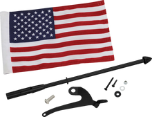 Load image into Gallery viewer, Folding Flag Pole - Right - Black - Can-Am RT/F3 Show Chrome - Main Product View