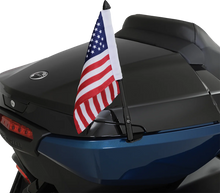 Load image into Gallery viewer, Folding Flag Pole - Right - Black - Can-Am RT/F3 Show Chrome - Side View