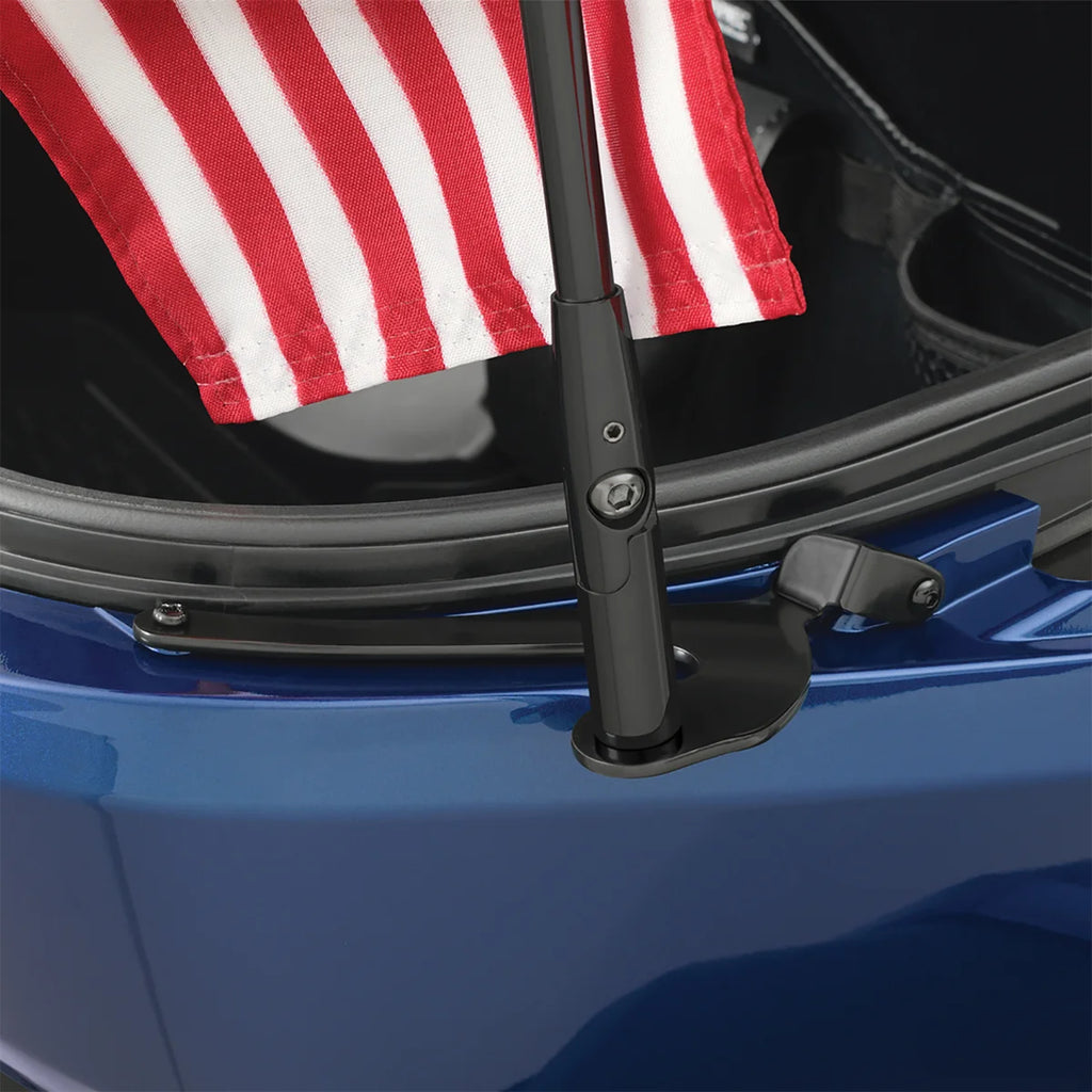Folding Flag Pole - Right - Black - Can-Am RT/F3 Show Chrome - Additional View 5