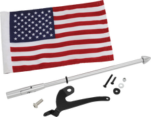 Load image into Gallery viewer, Folding Flag Pole - Right - Black - Can-Am RT/F3 Show Chrome - Additional View 6