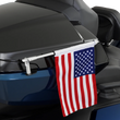 Load image into Gallery viewer, Folding Flag Pole - Right - Chrome - Can-Am RT Show Chrome - Side View