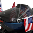 Load image into Gallery viewer, Folding Flag Pole - Right - Chrome - Can-Am RT Show Chrome - Back View