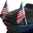 Load image into Gallery viewer, Folding Flag Pole - Right - Chrome - Can-Am RT Show Chrome - Additional View 5