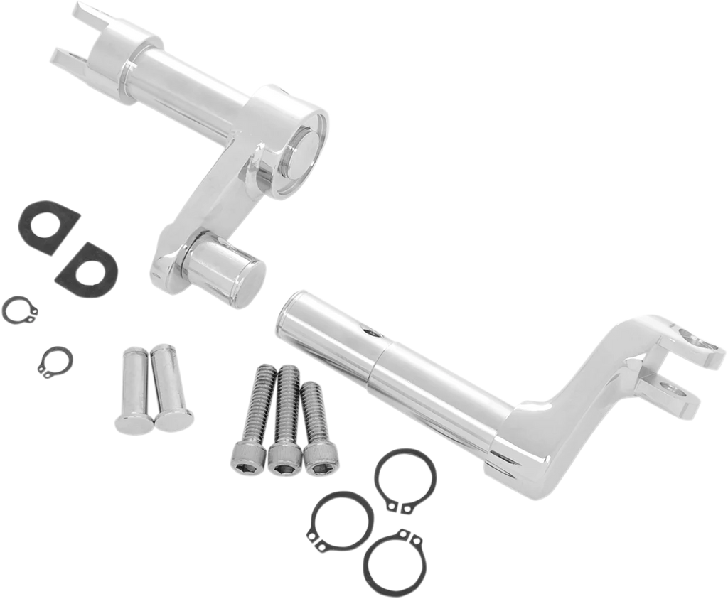 Footpeg Mount - 2" Extended - Chrome DragSpecialties 056218 - Main Product View