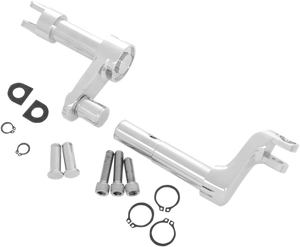 Footpeg Mount - 2" Extended - Chrome DragSpecialties 056218 - Main Product View