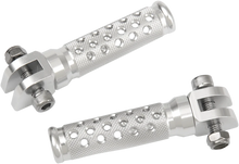 Load image into Gallery viewer, Footpegs - Slash-Cut - Silver - Main Product View
