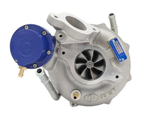 Load image into Gallery viewer, Forced Performance 2015+ Subaru WRX FA20 Blue Turbo LOPE BB External WG w/Welded Flapper - Main Product View