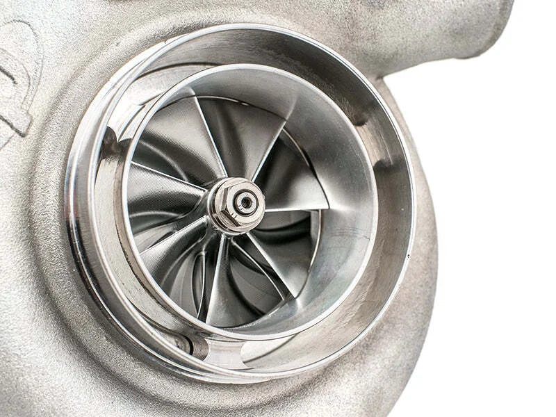 Forced Performance Black Turbocharger 84mm CH10CM Turbine Hsg Internal WG w/Oil Line fits Subaru WRX / STI