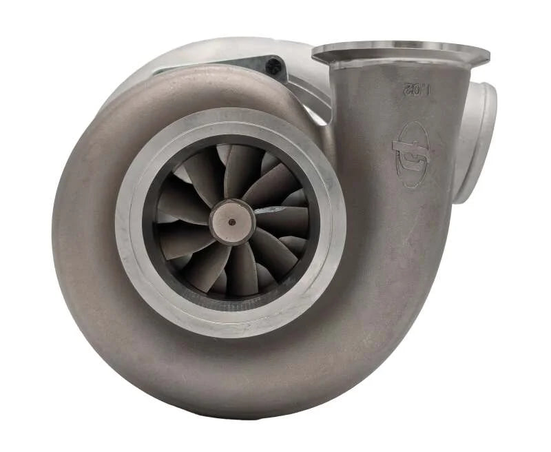 Forced Performance FP7875 Reverse Rotation Turbocharger w/Stainless V-Band 1.02 A/R Turbine Housing - Installation View