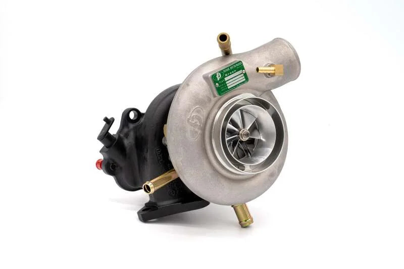 Forced Performance Green Turbocharger 60mm CH8CM Turbine Hsg Internal WG w/Oil Line fits Subaru WRX / STI