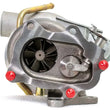 Load image into Gallery viewer, Forced Performance Grn UHF Turbo 60mm CH8CM Turbine Hsg 18PSI TiAL MVI WG w/Oil Line fits Subaru WRX / STI