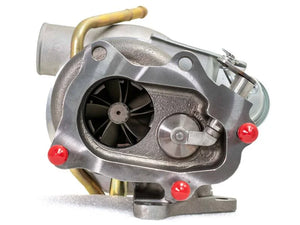 Forced Performance Grn UHF Turbo 60mm CH8CM Turbine Hsg 18PSI TiAL MVI WG w/Oil Line fits Subaru WRX / STI