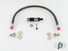 Load image into Gallery viewer, Forced Performance Mitsubishi Evo X Oil Supply Line w/Inline Filter Journal Bearing