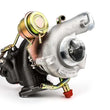 Load image into Gallery viewer, Forced Performance Subaru STi/WRX Blue Turbocharger 84mm CH8 CM Turbine Hsg Internal WG w/Oil Line