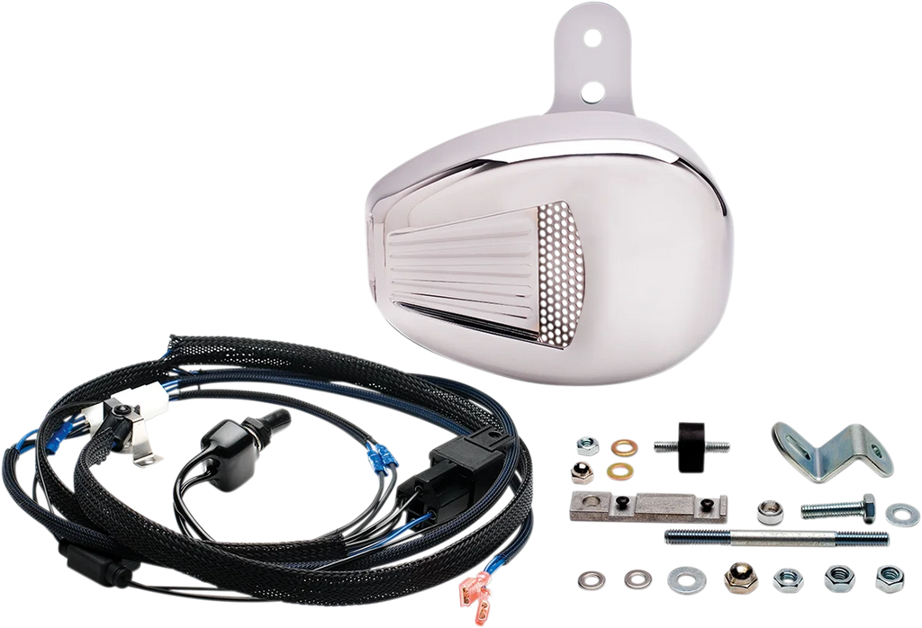 Forceflow Cylinder Head Cooler Kit - Black - M8 Softail Jims USA 5470 - Side View