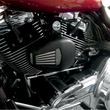 Load image into Gallery viewer, Forceflow Cylinder Head Cooler Kit - Black - Twin Cam Touring Jims USA 5401 - Side View