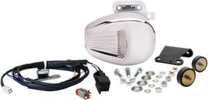 Forceflow Cylinder Head Cooler Kit - Chrome - M8 Touring Jims USA 5469 - Main Product View