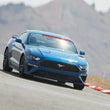 Load image into Gallery viewer, Ford Performance 2015-2017 Mustang Windshield Banner Ford Performance - White / Red - Back View