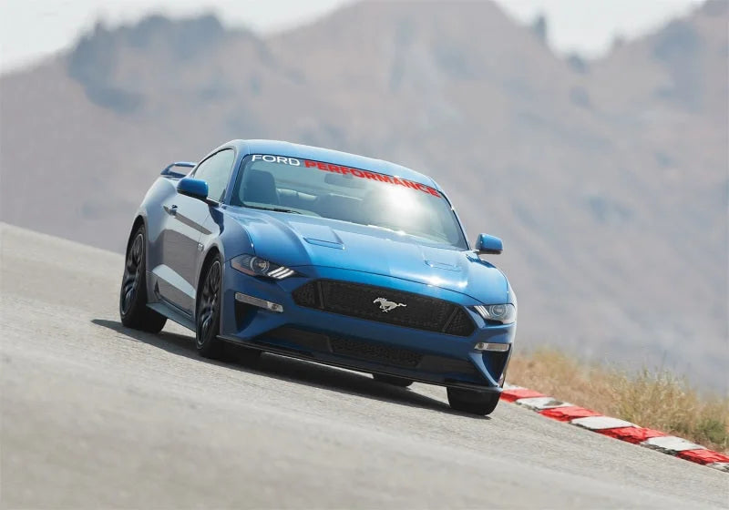 Ford Performance 2015-2017 Mustang Windshield Banner Ford Performance - White / Red - Back View