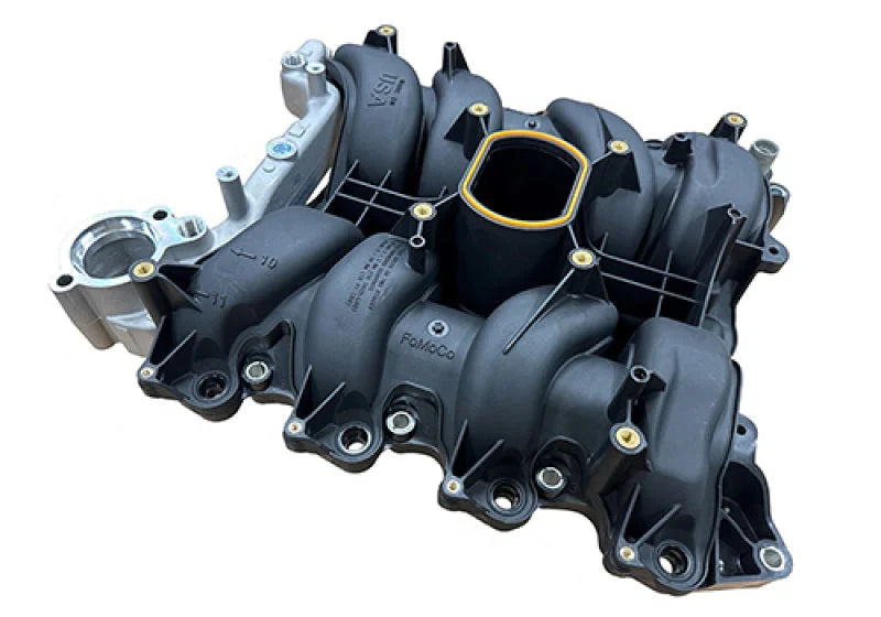 Ford Racing 01-04 Mustang GT 4.6L SOHC 2V Perf Improvement Intake Manifold (Req Manifold Gasket Set) - Side View