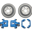 Load image into Gallery viewer, Ford Racing 13-16 Focus ST Performance Rear RS Brake Upgrade Kit - Back View