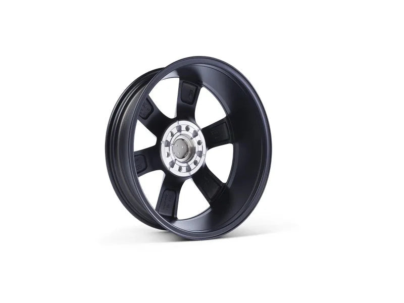 Ford Racing 15-17 F-150 20in x 8.5in Six Spoke Wheel - Matte Black - Back View
