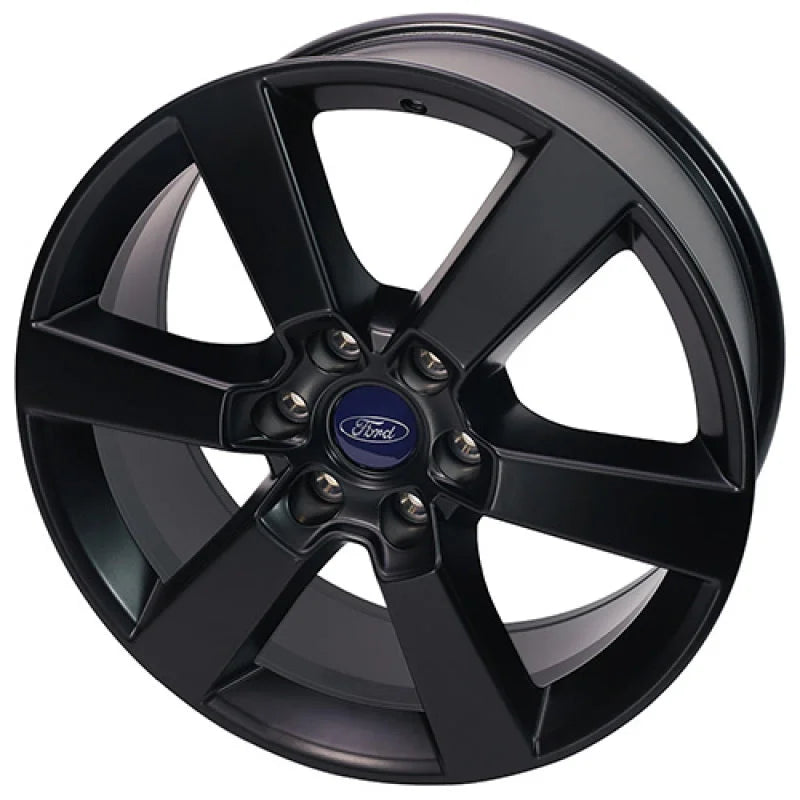 Ford Racing 15-17 F-150 20in x 8.5in Six Spoke Wheel - Matte Black - Additional View 6