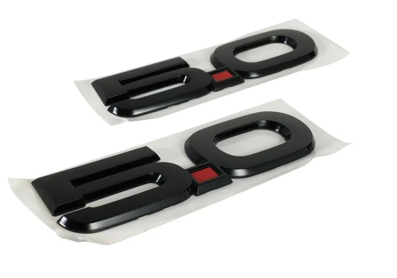 Ford Racing 15-17 Ford Mustang 5.0L Fender Emblem Black - Installation View