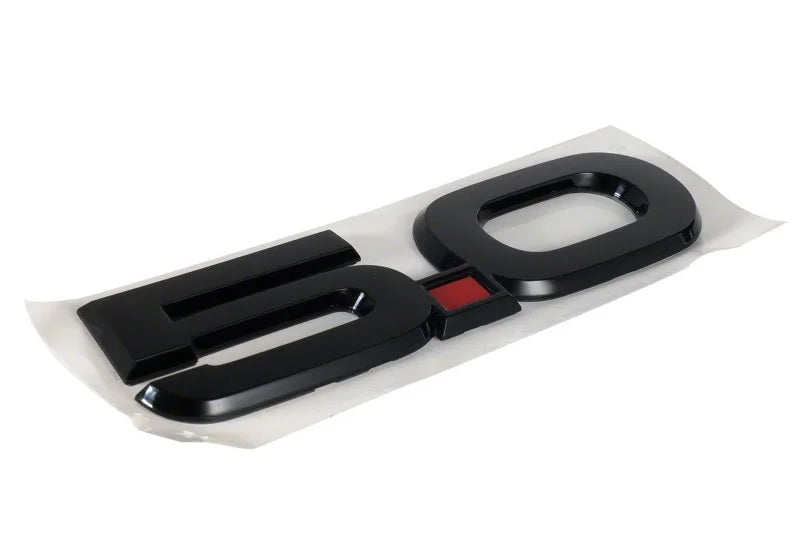Ford Racing 15-17 Ford Mustang 5.0L Fender Emblem Black - Additional View 5