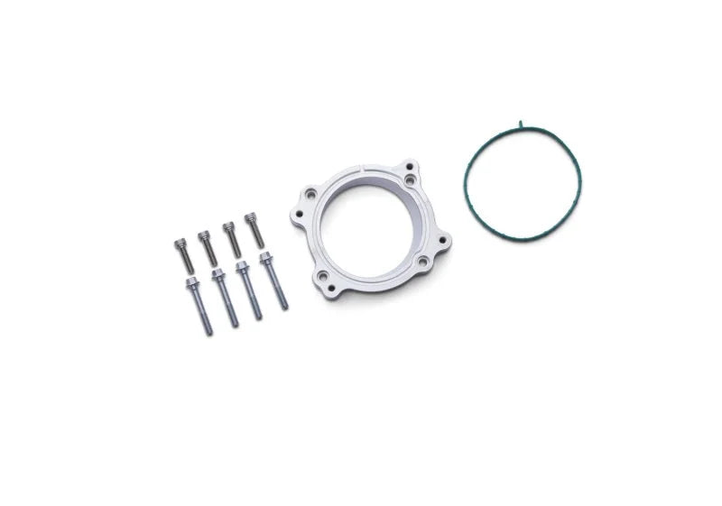 Ford Racing 15-17 Mustang GT 87mm Throttle Body Adapter - Back View