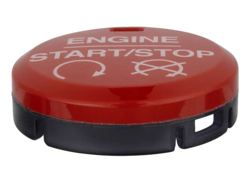 Ford Racing 15-17 Mustang Red Starter Button Installation Kit - Back View