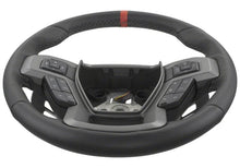 Load image into Gallery viewer, Ford Racing 15-18 F-150 Raptor Performance Steering Wheel Kit - Red Sightline - Side View