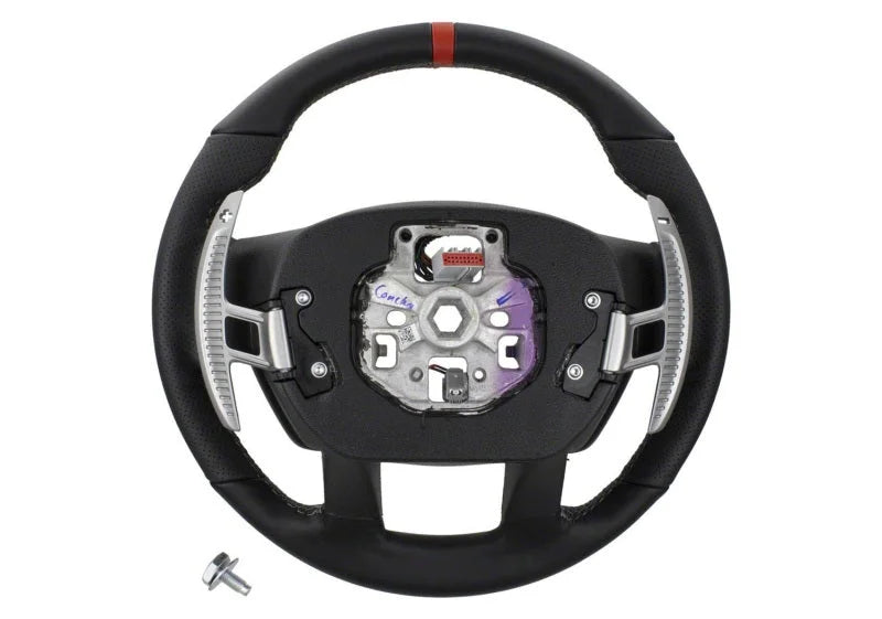 Ford Racing 15-18 F-150 Raptor Performance Steering Wheel Kit - Red Sightline - Additional View 6