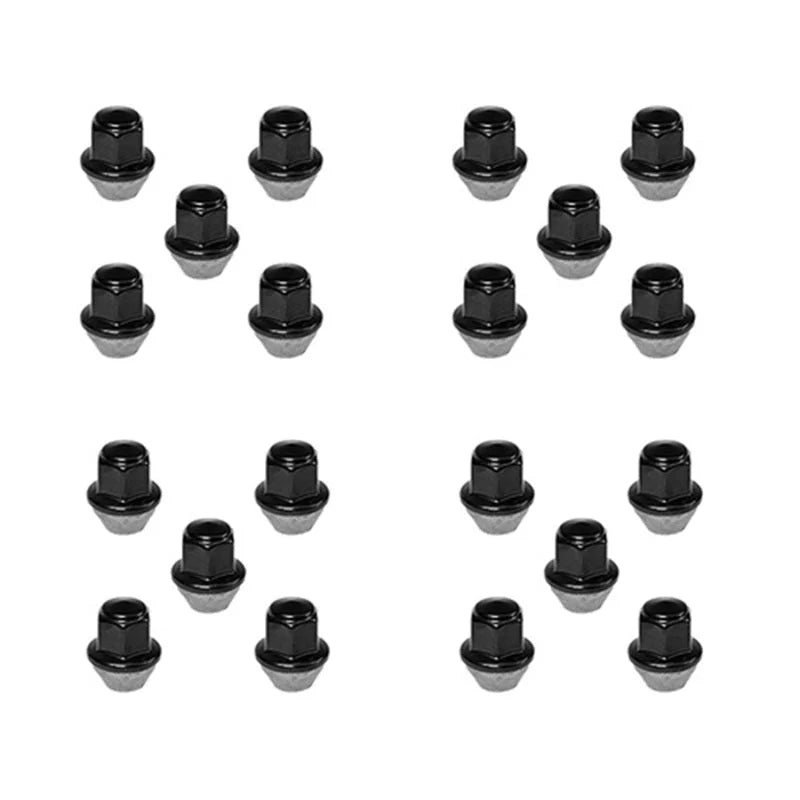 Ford Racing 15-18 Mustang Black Lug Nut Kit (20 Lug Nuts) - Main Product View