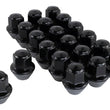 Load image into Gallery viewer, Ford Racing 15-18 Mustang Black Lug Nut Kit (20 Lug Nuts) - Installation View