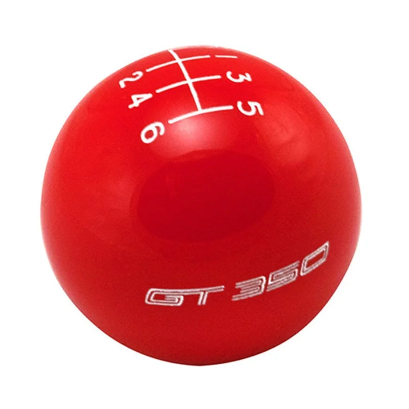 Ford Racing 15-19 Mustang GT350 Shift Knob 6-Speed - Red - Main Product View