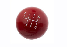 Load image into Gallery viewer, Ford Racing 15-19 Mustang GT350 Shift Knob 6-Speed - Red - Back View